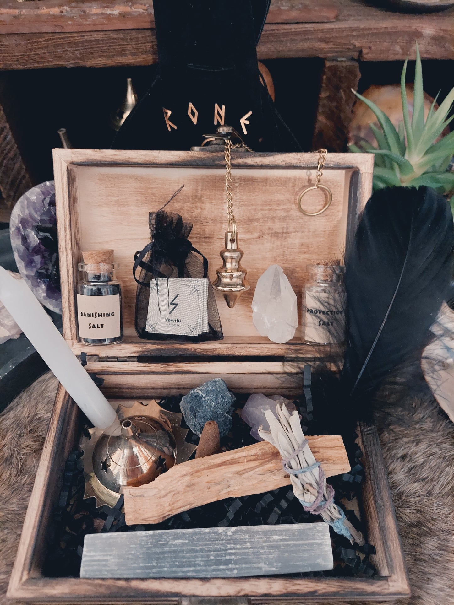 Traveling Altar Kit- witchy spell kit- Mini Altar