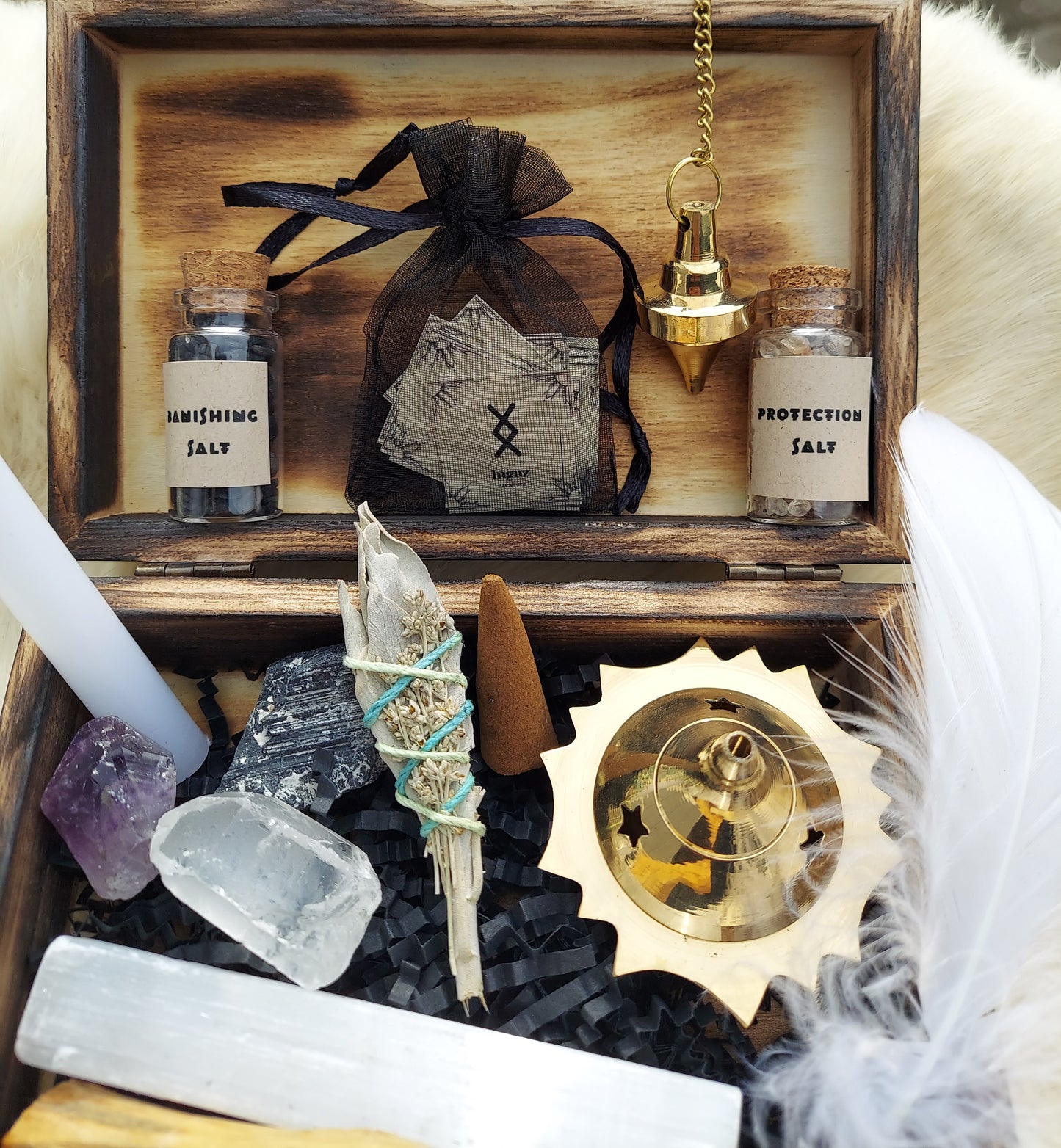 Traveling Altar Kit- witchy spell kit- Mini Altar